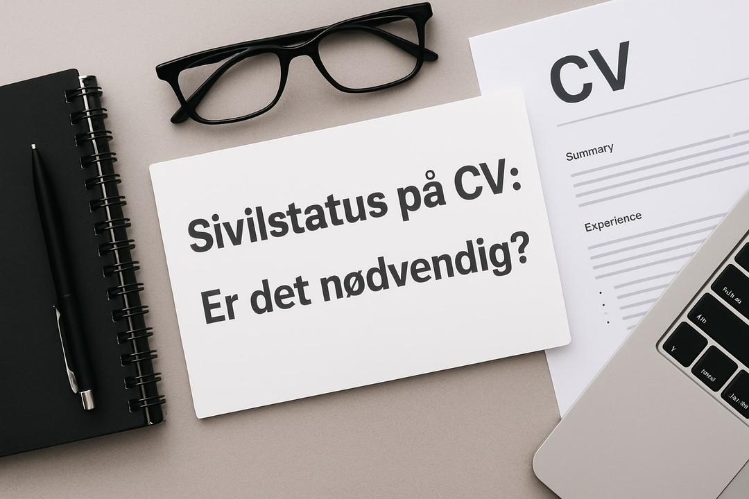 Sivilstatus på cv